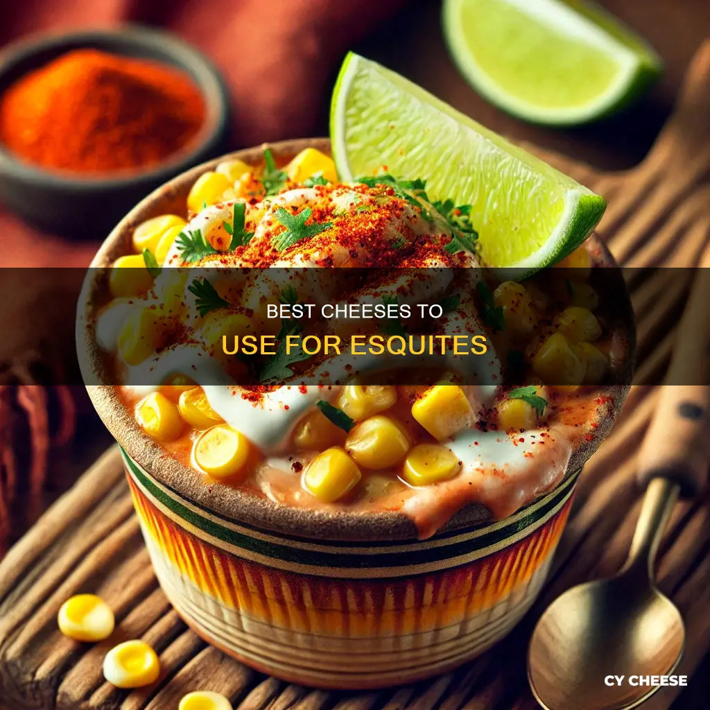 what cheese to use for esquites