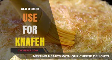 The Best Cheeses for Knafeh: A Guide