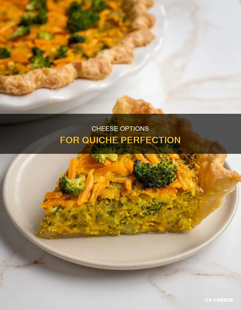 what cheese to use for quiche