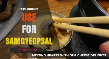 The Best Cheeses to Pair with Samgyeopsal