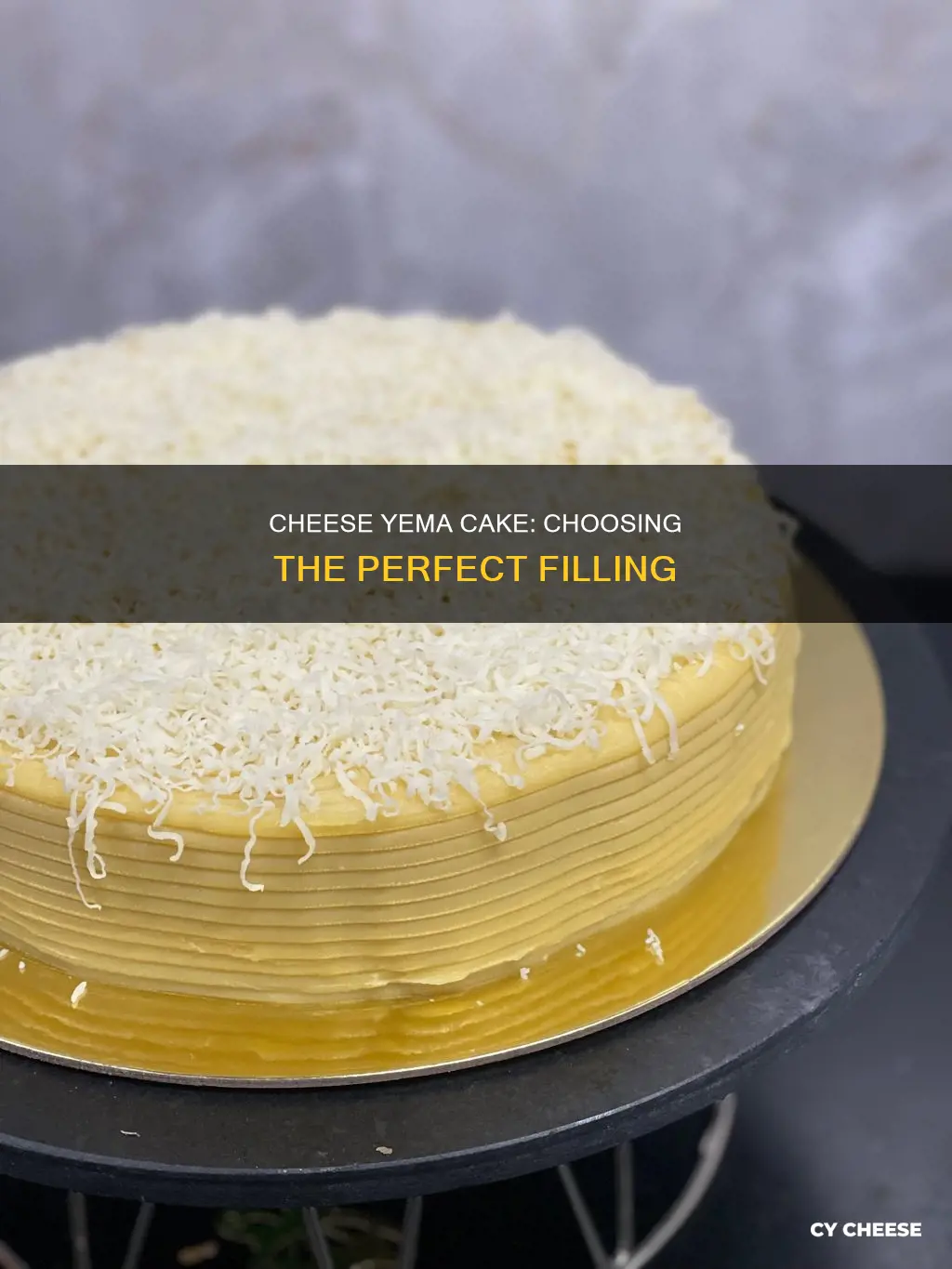 what cheese to use for yema cake