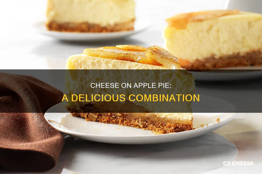 what cheese to use on apple pie called