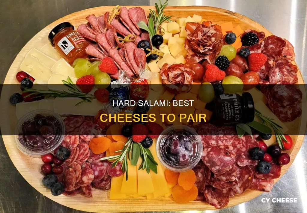 what cheese to use with hard salami