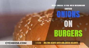 Best Cheeses for Mushroom and Onion Burgers