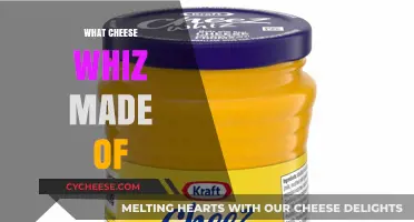 Unveiling the Secrets: What Cheese Whiz is Made Of