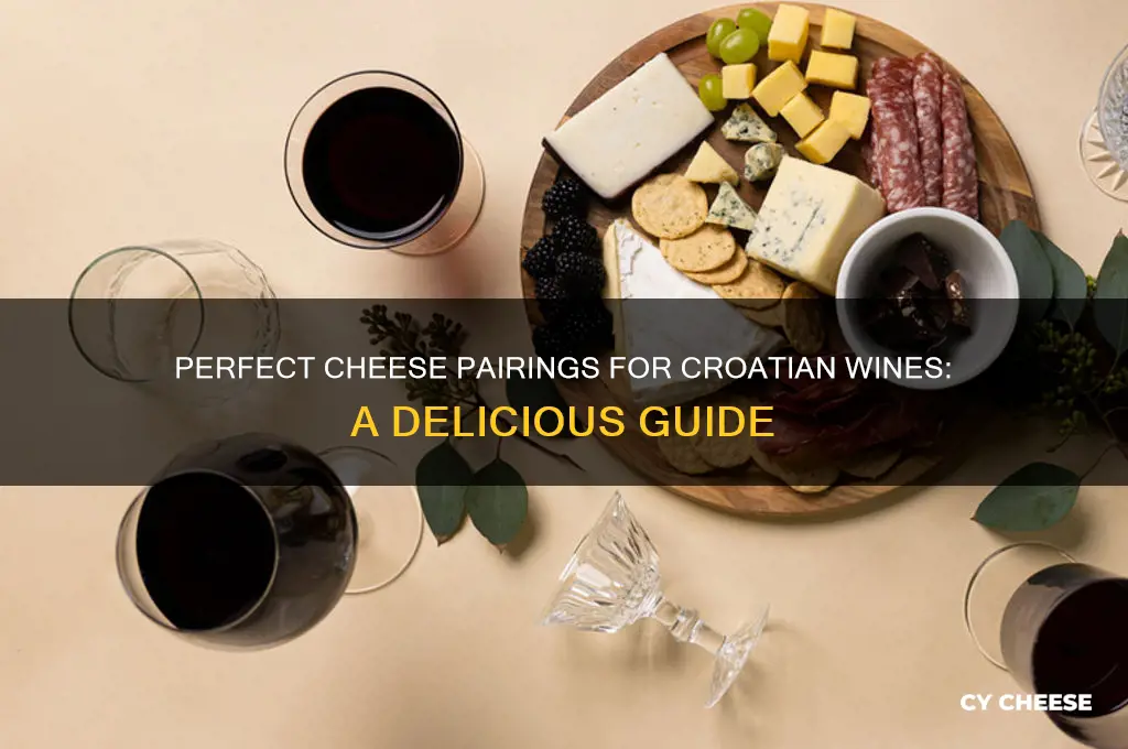 what cheese with croatian wine