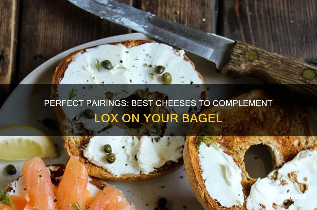 what cheese with lox