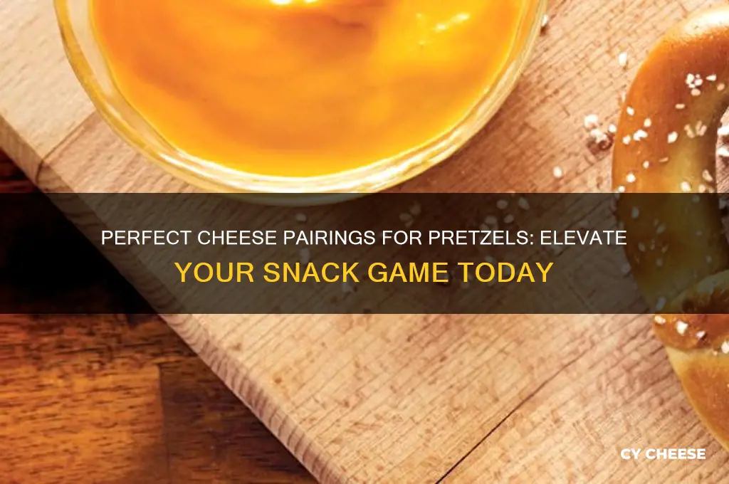 what cheese with pretzel