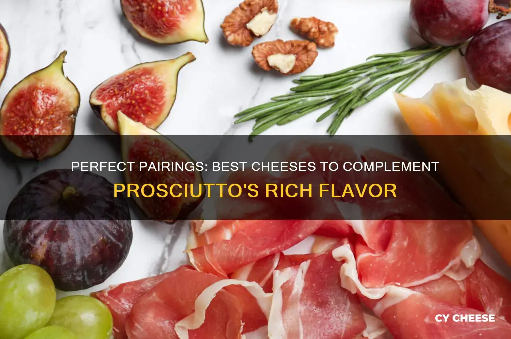 what cheese with prosciutto