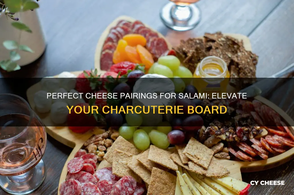 what cheese with salami