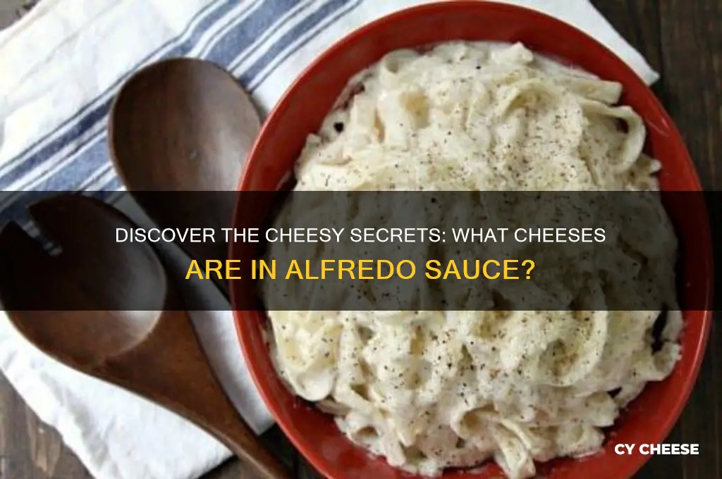 what cheeses are in alfredo