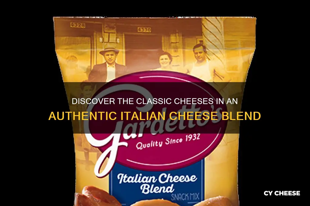 what cheeses are in an italian cheese blend