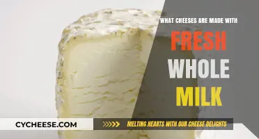 Exploring Cheeses Crafted from Fresh, Creamy Whole Milk