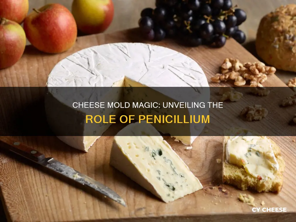 what cheeses are made with the mold peniccilium