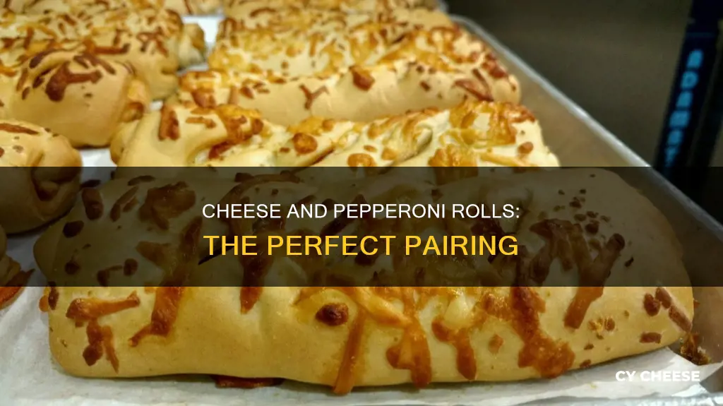 what cheeses are used in pepperoni rolls