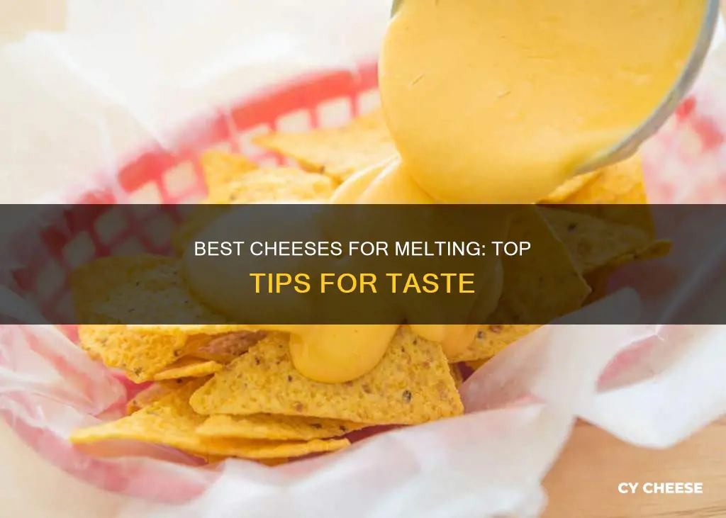 what cheeses best for melting on top
