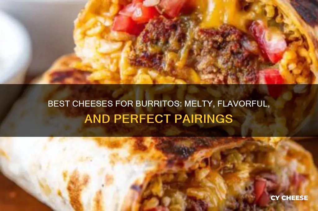 what cheeses for burriotos