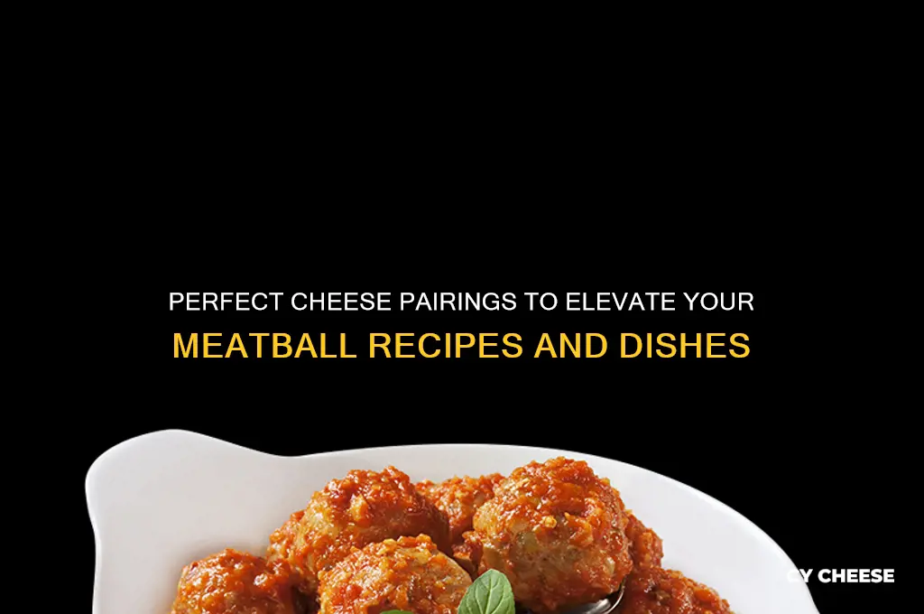 what cheeses go good wit meatballs