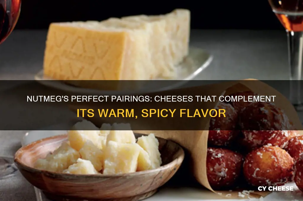 what cheeses go with nutmeg