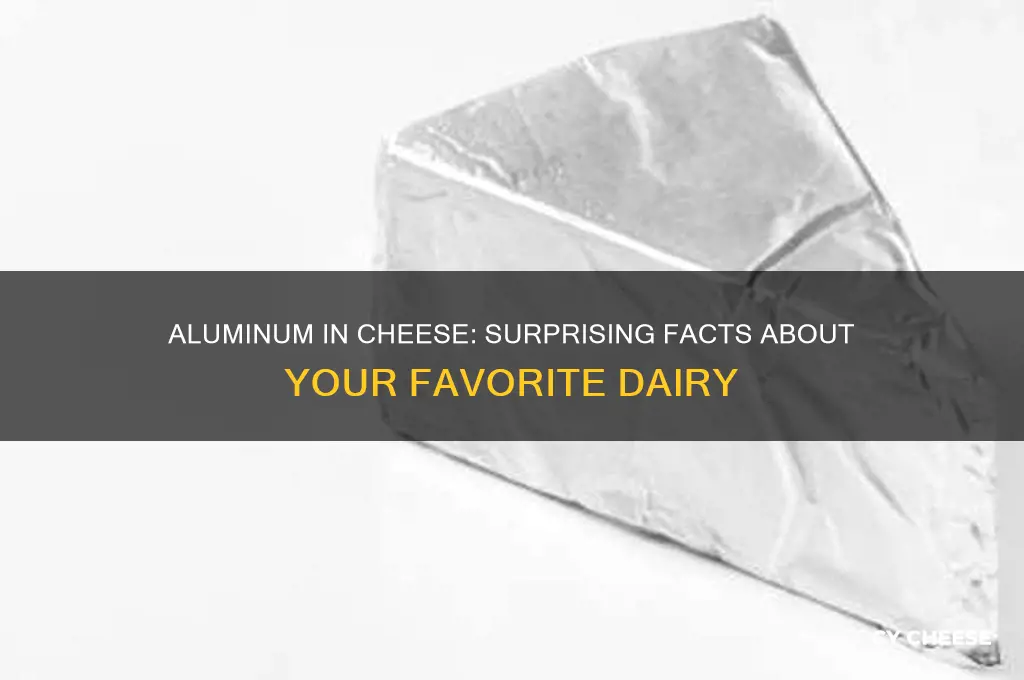 what cheeses have aluminum