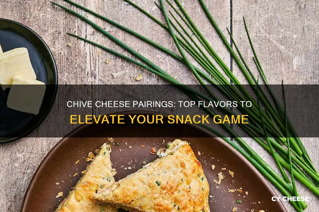 what cheeses taste good with chives