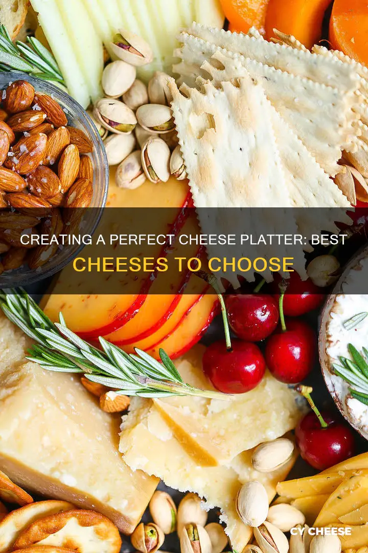 what cheeses to put on a cheese platter