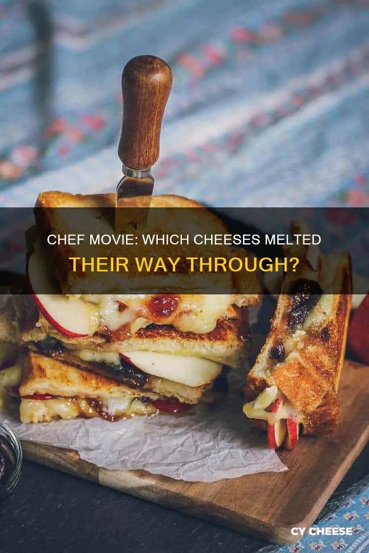 what cheeses were used in the movie chef