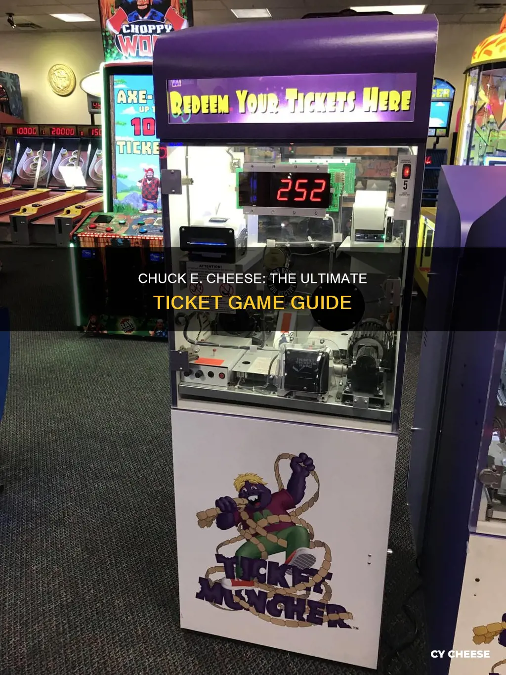 what chuck e cheese game gives the most tickets