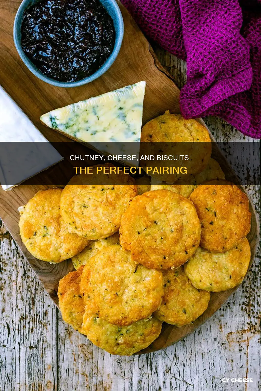 what chutney goes with cheese and biscuits