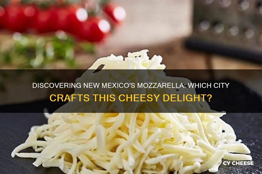 what city in new mexico is mozeella cheese manufactured