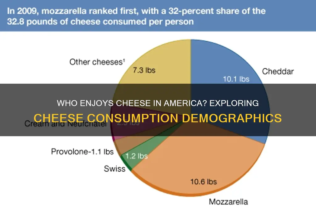 what class of people consume cheese in the us
