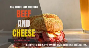 Best Cold Cuts: Roast Beef and Cheese Perfection