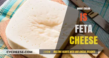 The Complex Color of Feta Cheese