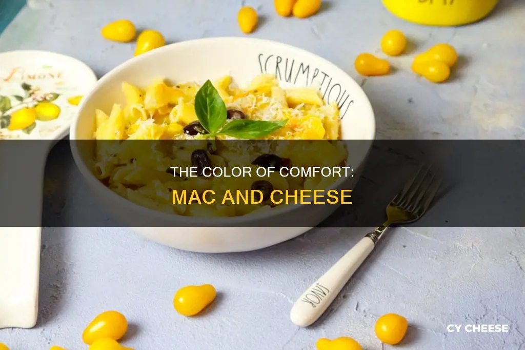 what color is macaroni and cheese