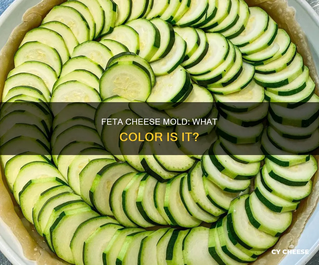 what color is mold on feta cheese