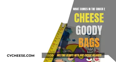 Chuck E Cheese Goody Bags: Contents and Surprises