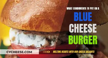 Blue Cheese Burger Bliss: Condiment Creativity