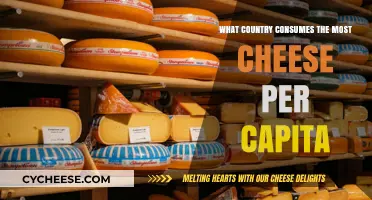 Global Cheese Consumption: Which Nation Tops the Per Capita List?