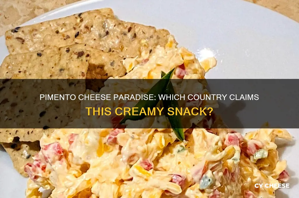 what country has pimento cheese as a snack