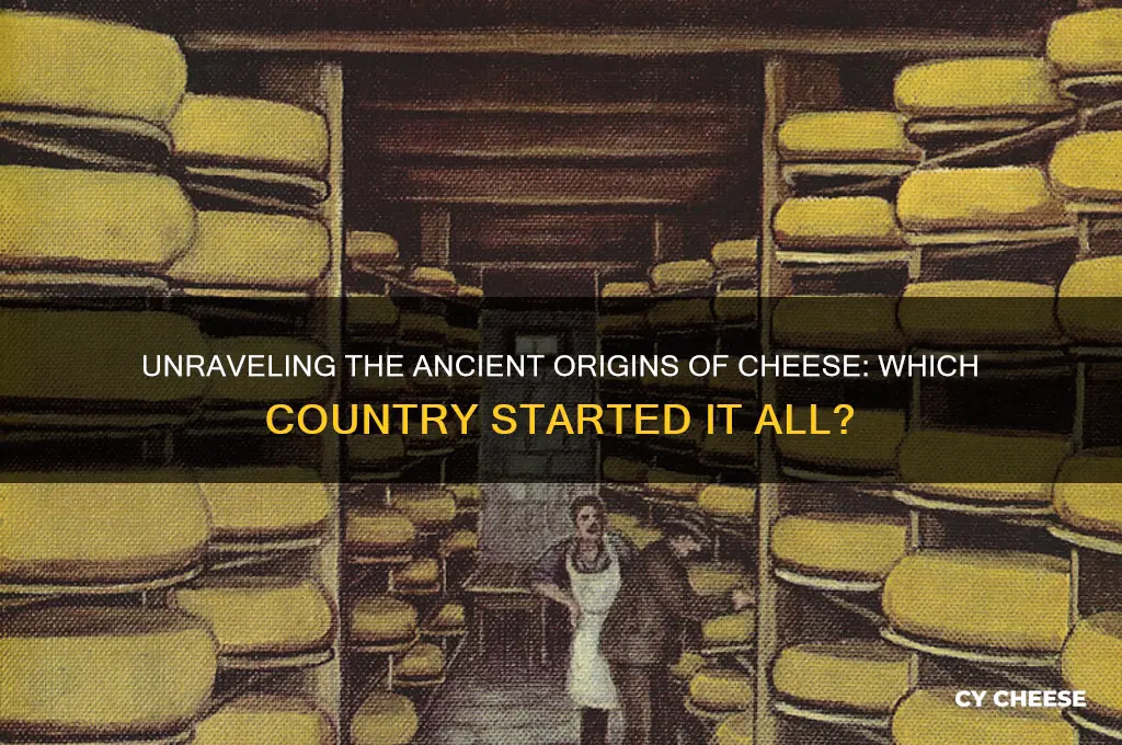 what country invented cheese