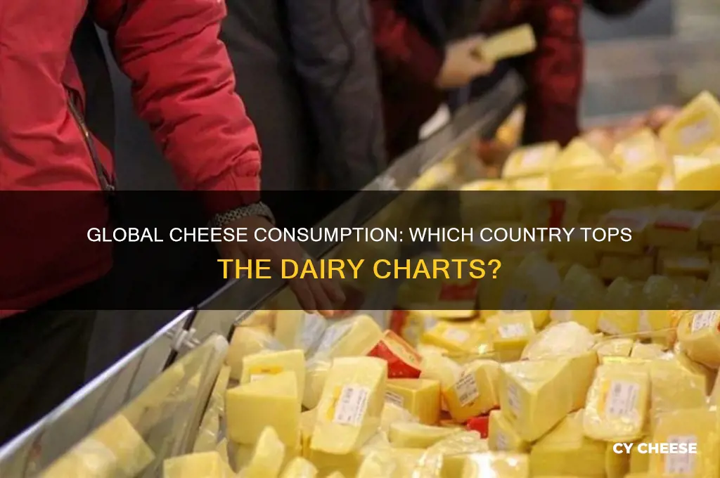 what country is the largest consumer of cheese