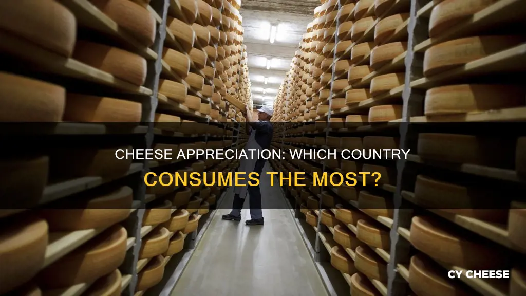 what country likes cheese the most