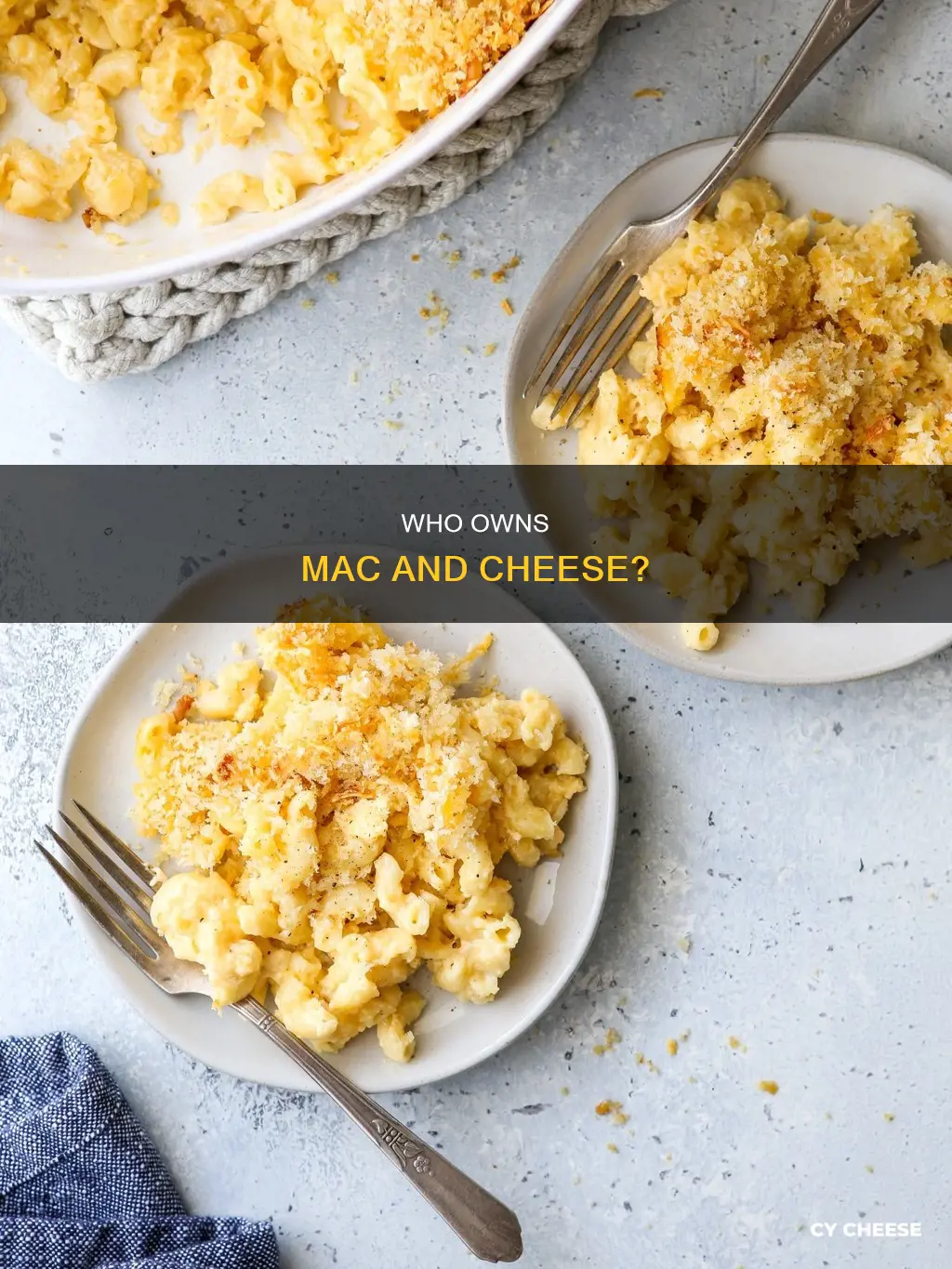 what county created macaroni and cheese