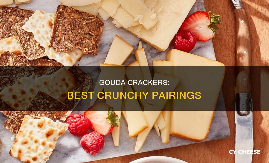 what crackers go best with gouda cheese