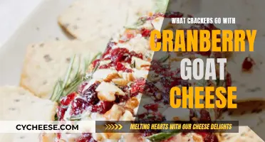 Crackers and Cheese Bliss: The Perfect Match for Cranberry Goat Cheese