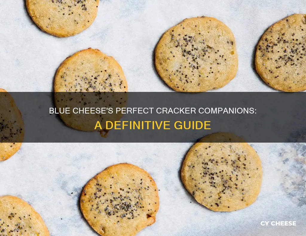 what crackers goes with blue cheese