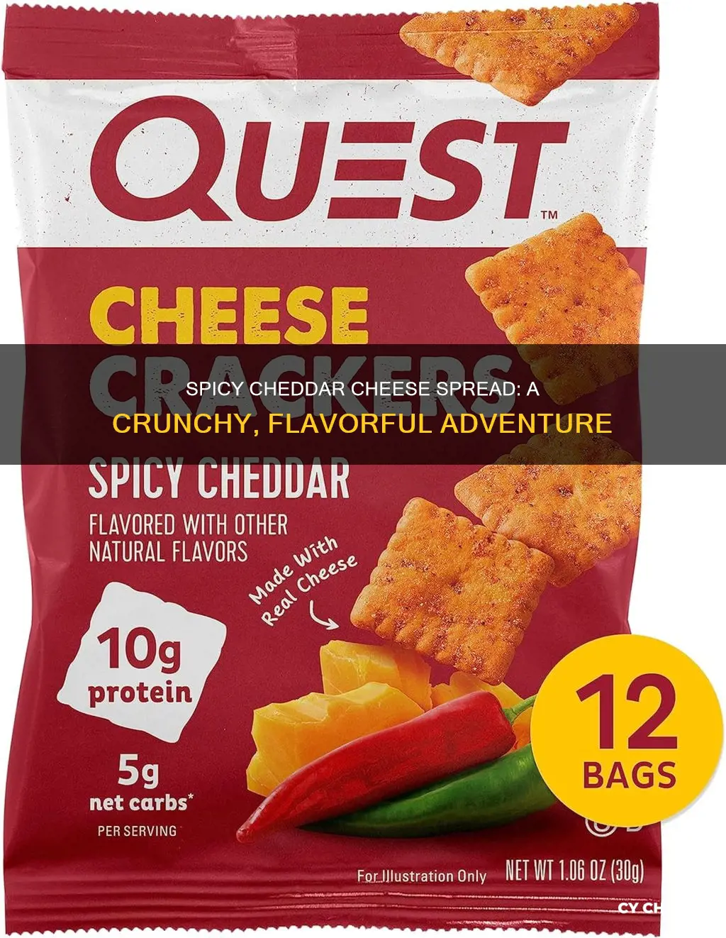 what crackers with spicy cheddar cheese spread