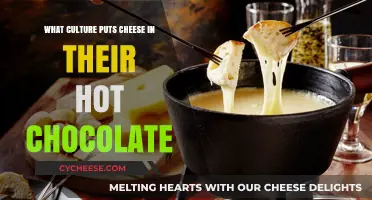 Cheese and Chocolate: A Cultural Concoction