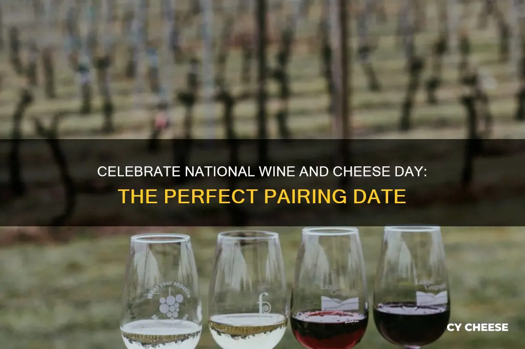 what day is national wine and cheese day