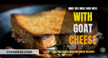 Goat Cheese and Deli Meat: Perfect Pairing Ideas